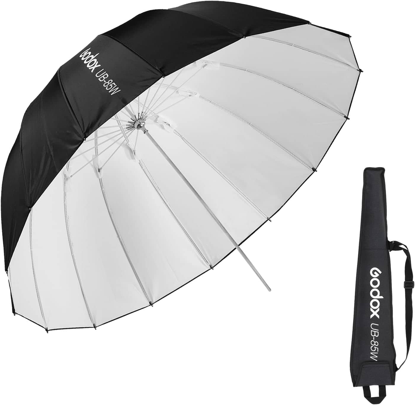 Godox UB-85W Parabolic Umbrella white  85 CM