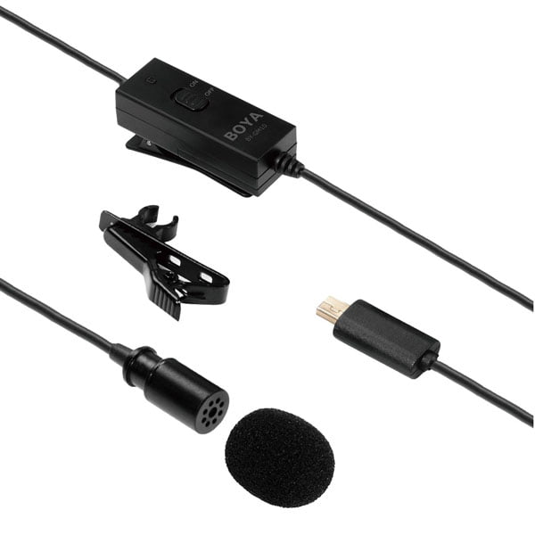 Boya Lavalier Microphone For Gopro - BY-GM10
