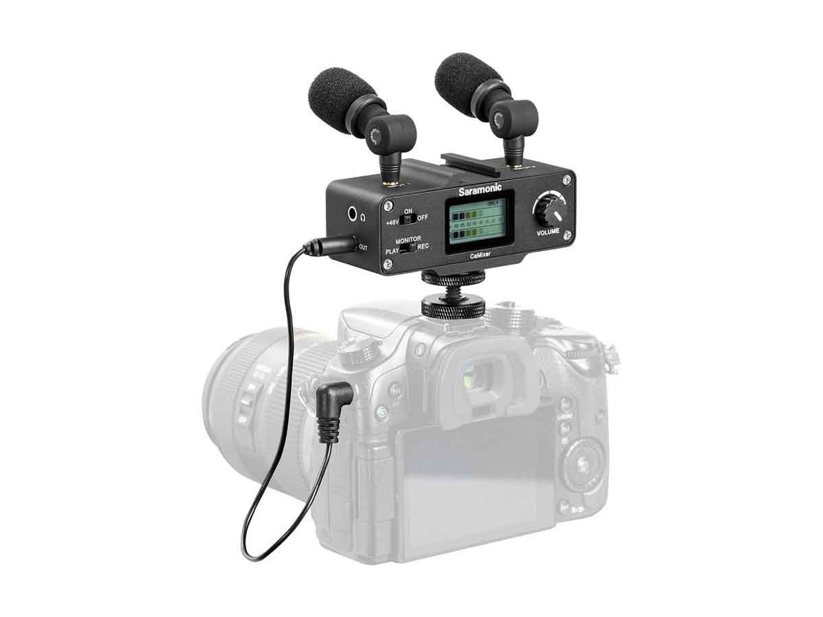 Saramonic CaMixer Stereo Condenser Microphone Kit
