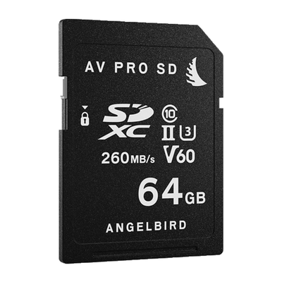 Angelbird 64Gb Av Pro Mk2 Uhs-Ii Sdxc Memory Card AVP064SDMK2V60