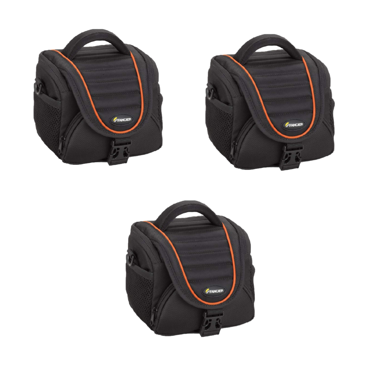 Fancier - Slr Shoulder Bag Fb08021 Pack Of 3Pcs