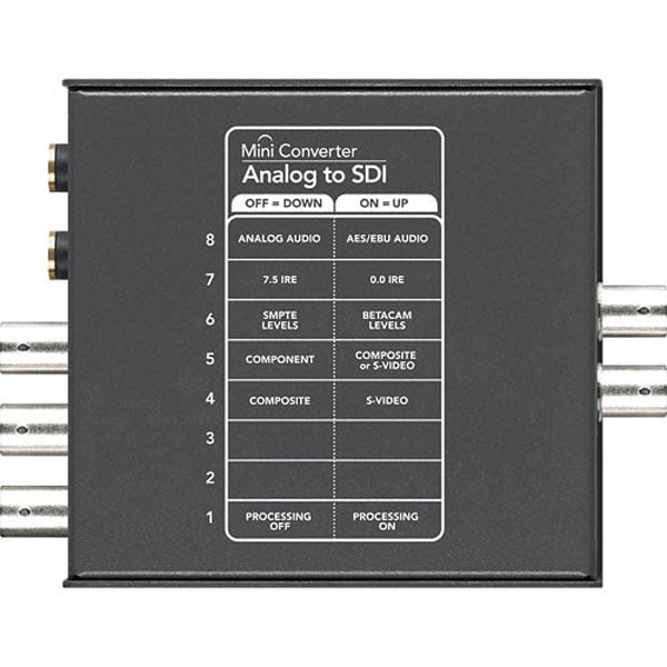 Blackmagic Mini Converter - Analog To Sdi 2