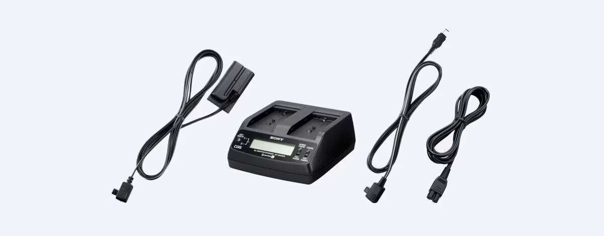 Sony ACVQ1050D AC DC Adaptor/SuperQuick Charger for L-Series Batteries