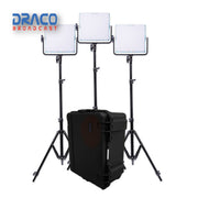 Dracast 728 RGBW 3-Light-Kit with Hard Case