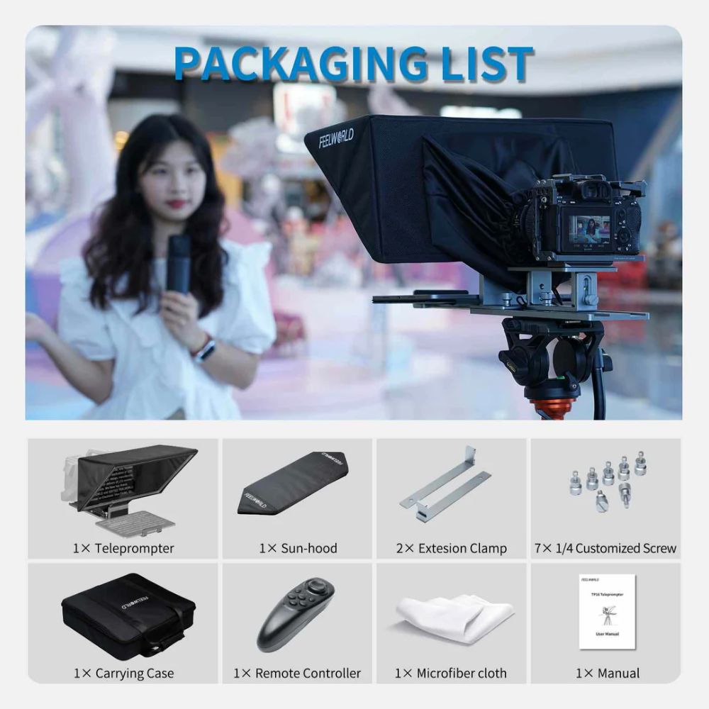 FEELWORLD TP16 Folding Teleprompter