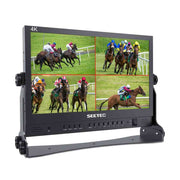 FeelWorld ATEM156 4K 15.6" Quad-Split Monitor with 4 x HDMI I/O for Switchers