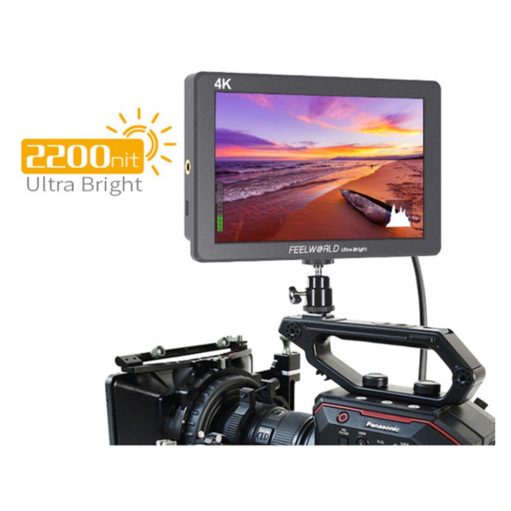 FeelWorld 7" 2200 cd/m Full HD 3G-SDI/HDMI On-Camera Monitor