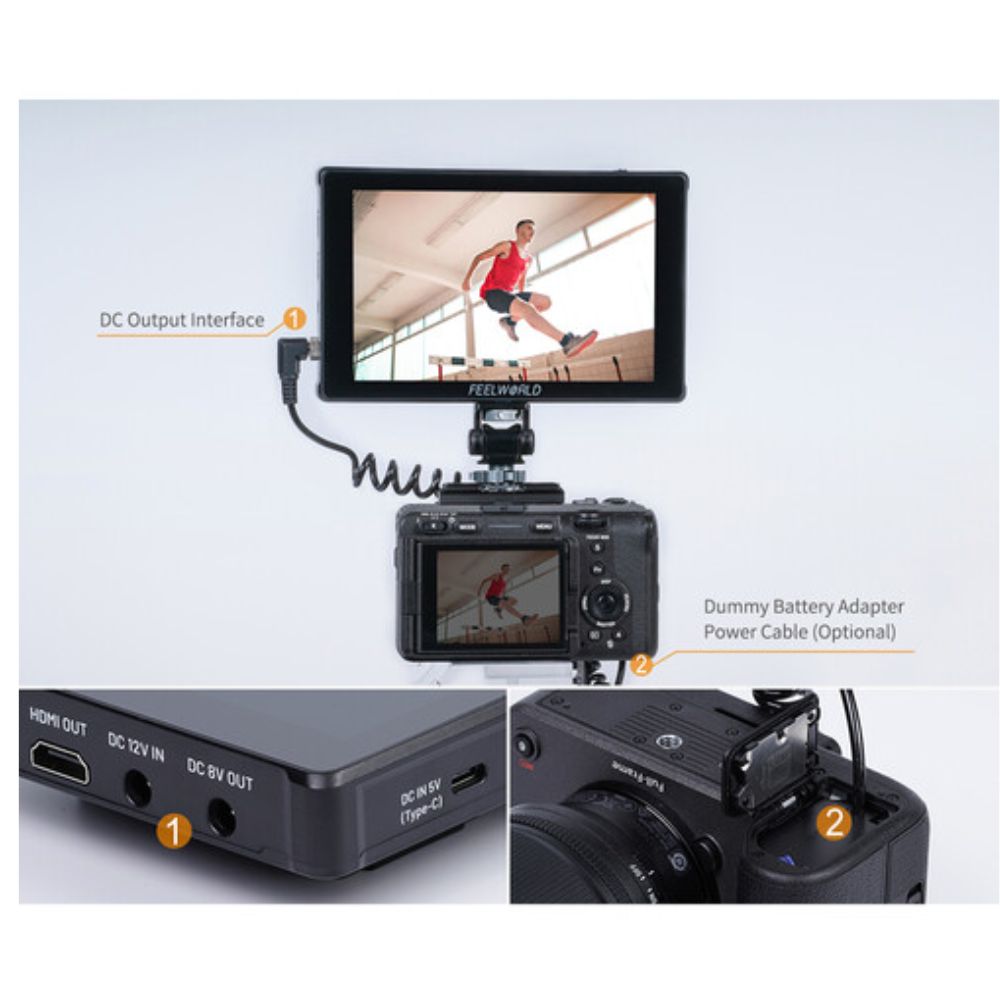 FeelWorld F7 Plus 7" Touchscreen HDMI Field Monitor