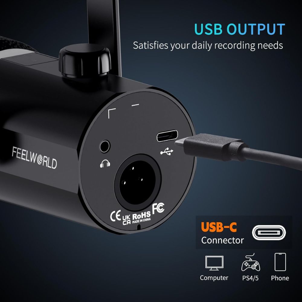 Feelworld PM1 Dynamic Microphone