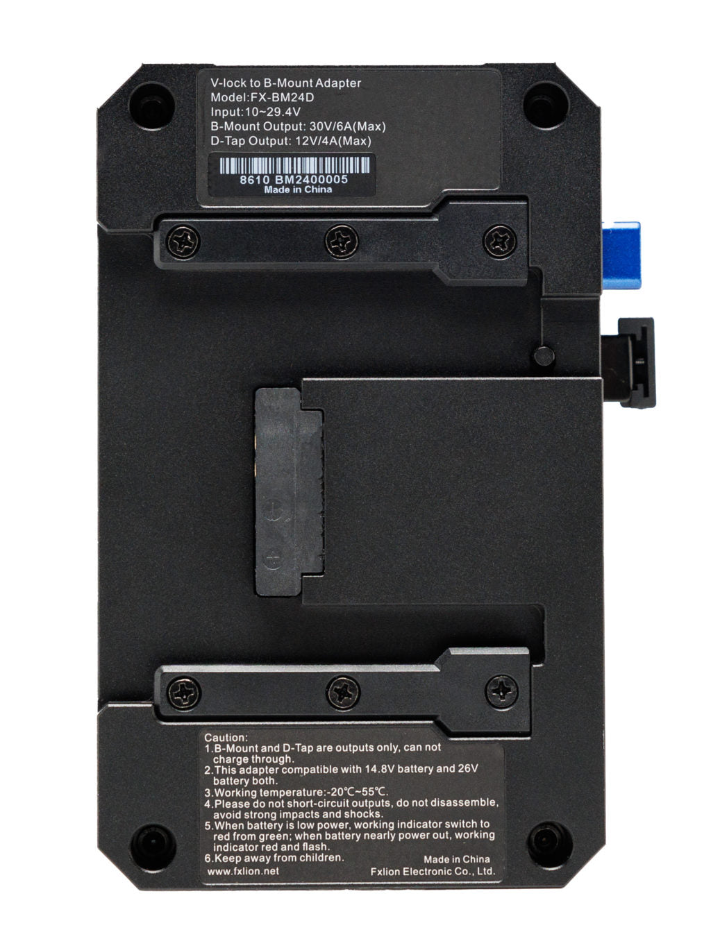 Fxlion FX-BM24D V-Lock to B-Mount Adapter