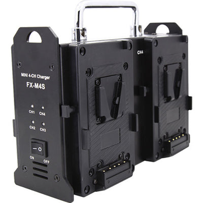 Fxlion FX-M4S 4 CH Mini Charger - 16.8V / 2A V-Mount