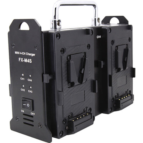 Fxlion FX-M4S 4 CH Mini Charger - 16.8V / 2A V-Mount