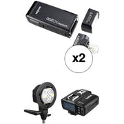 Godox AD200 TTL Pocket Dual Flash Kit with X1T-F Trigger for Fujifilm Cameras