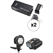 Godox AD200 TTL Pocket Dual Flash Kit with X1T-O Trigger for Olympus/Panasonic Cameras