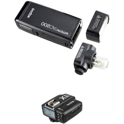 Godox AD200 TTL Pocket Flash with X1T-O Trigger Kit for Olympus/Panasonic Cameras