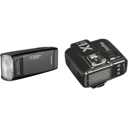 Godox AD200Pro TTL Pocket Flash Kit with Nikon Trigger