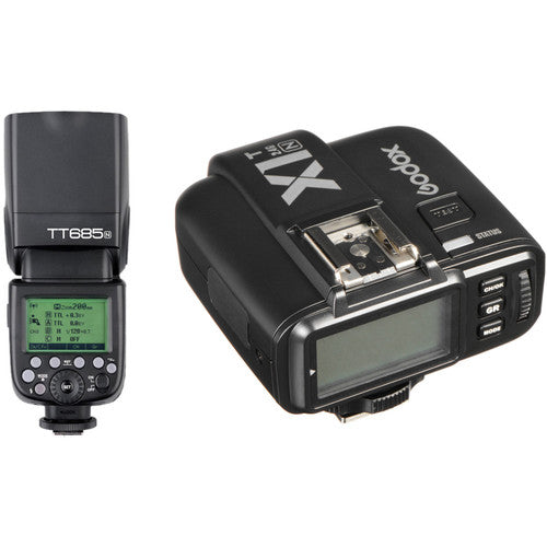 Godox TT685N Thinklite TTL Flash with X1T-N Trigger Kit for Nikon Cameras