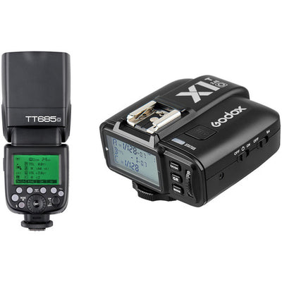 Godox TT685O Thinklite TTL Flash with X1T-O Trigger Kit for Olympus/Panasonic Cameras