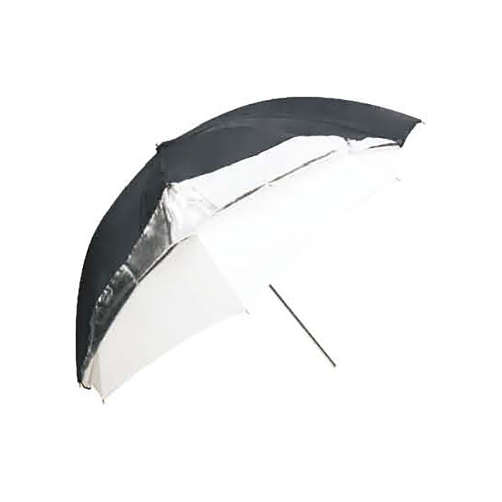 Godox Dual-Duty Reflective Umbrella (33"", Black/Silver/White)
