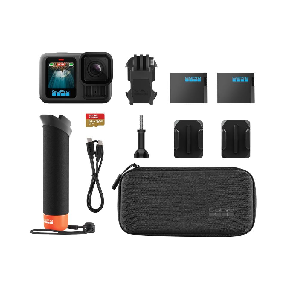 GOPRO HERO 13 BLACK ACTION CAMERA ACCESSORIES BUNDLE (CHDRB-131-TH) (WW)