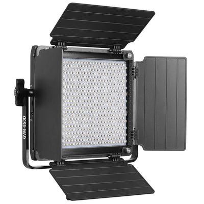 GVM 850D 40W Bi-Color RGB Studio Soft LED Panel Light, 624 Lamp Beads