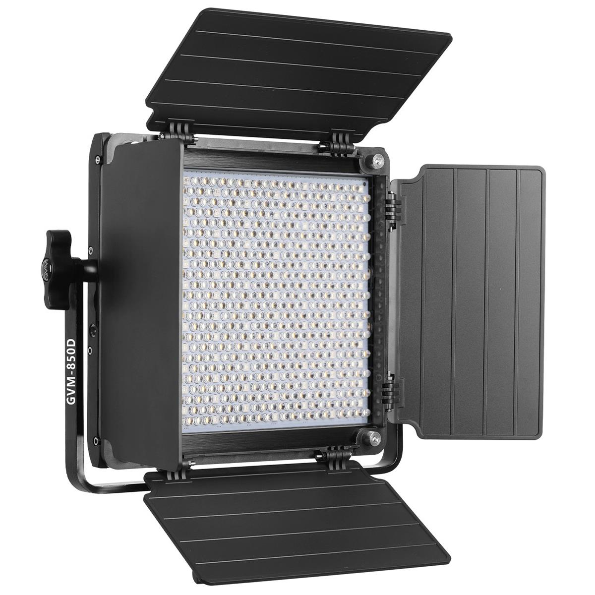 GVM 850D 40W Bi-Color RGB Studio Soft LED Panel 3-Light Kit