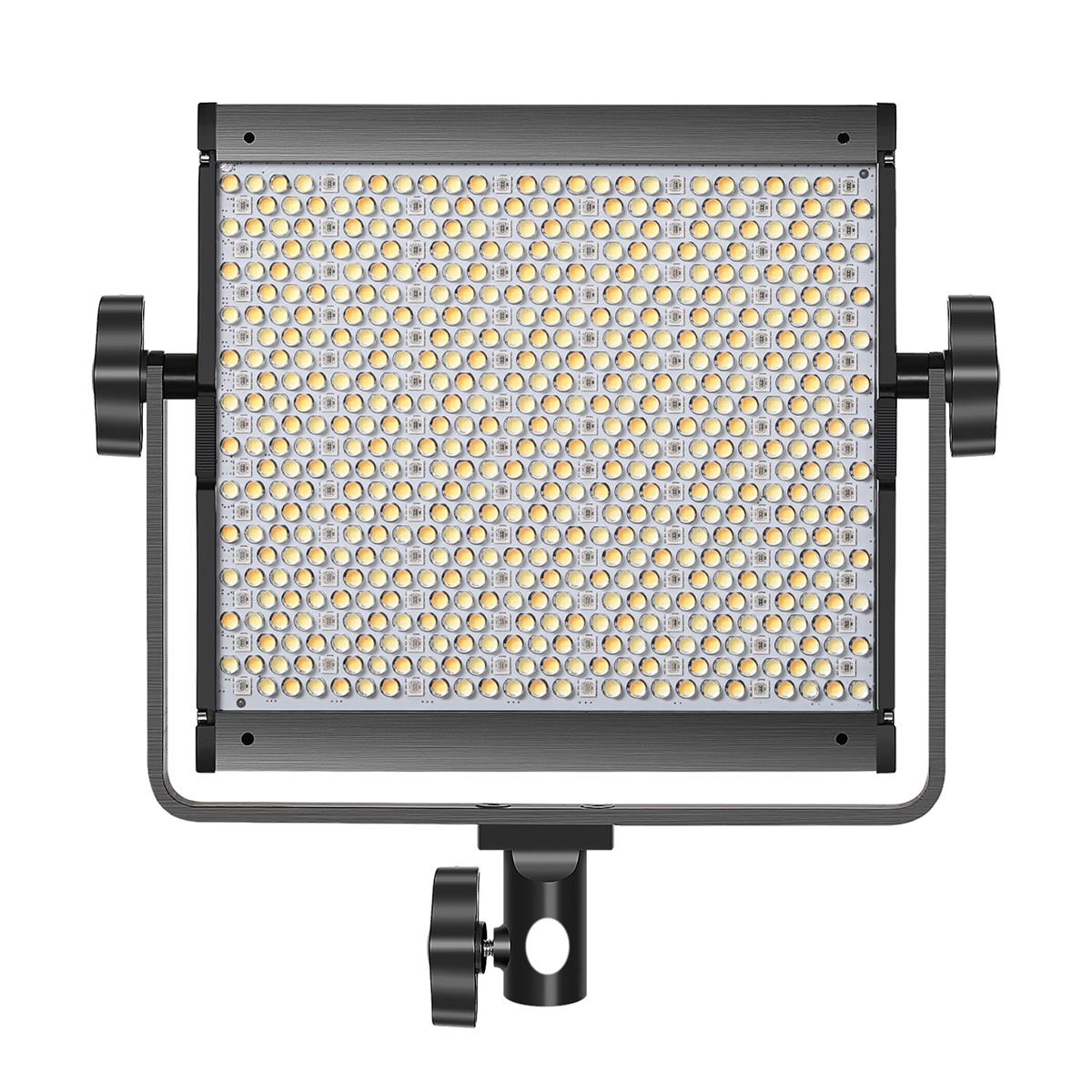 GVM 850D 40W Bi-Color RGB Studio Soft LED Panel Light, 624 Lamp Beads