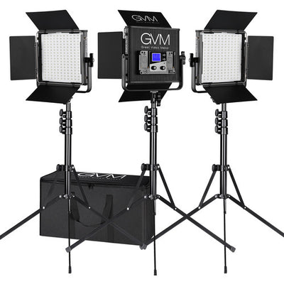GVM 50RS-3L RGB 3-Light Kit