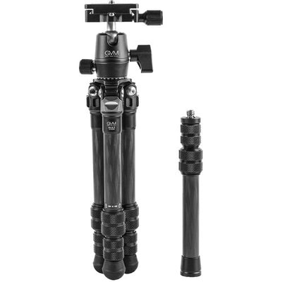GVM JJ-G265 Carbon Fiber Mini Tabletop Tripod