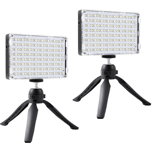GVM RGB-10S2L On-Camera Video 2-Light Kit