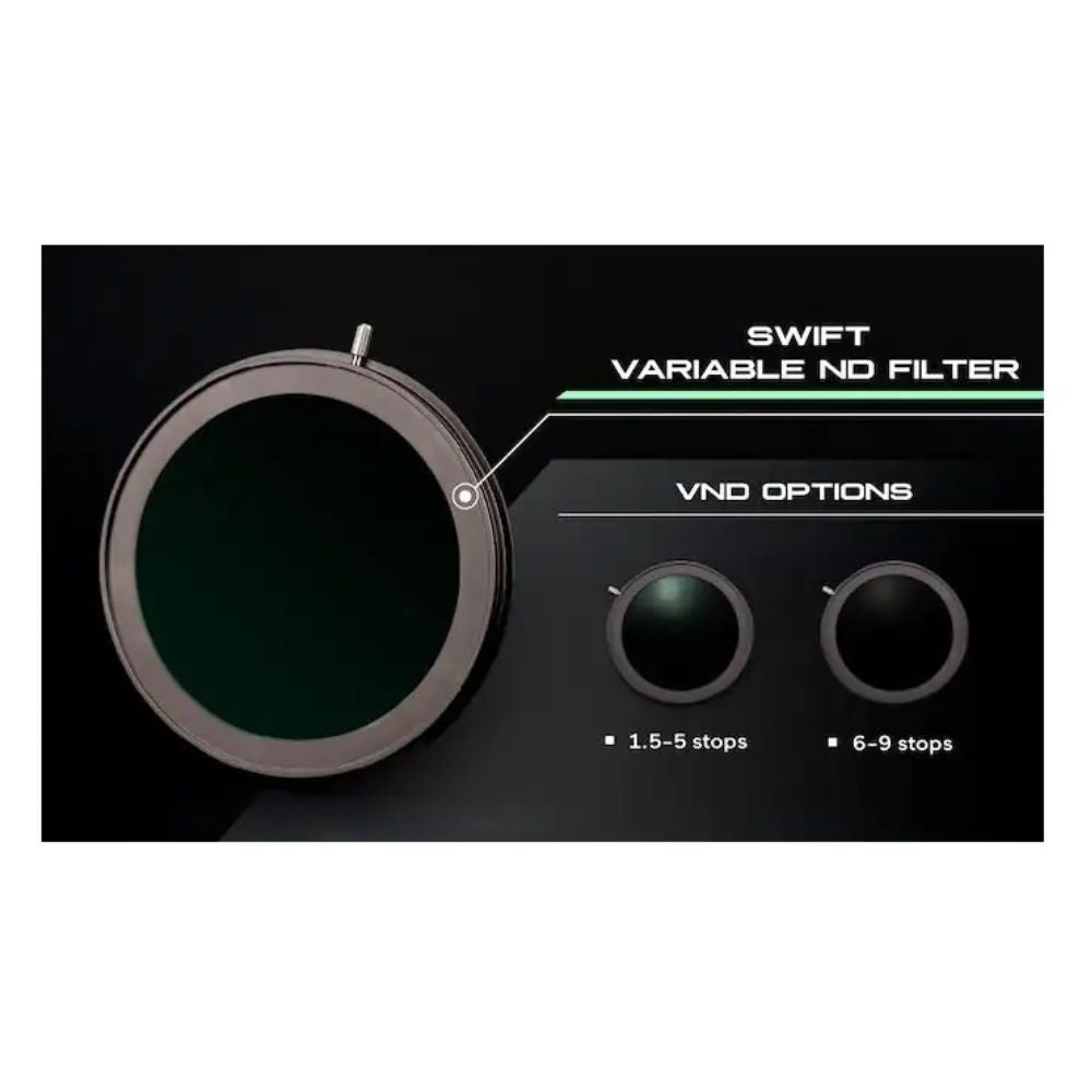 H&Y RV05 Swift Magnetic Variable ND1.5-5 Stop Filter 100mm