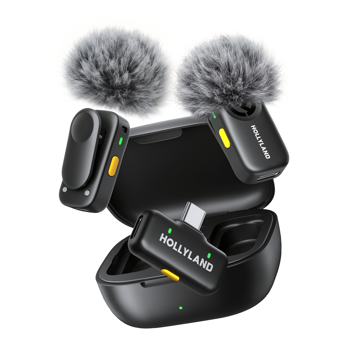 Hollyland Lark A2 Wireless Microphone (Space Gray) – view 2