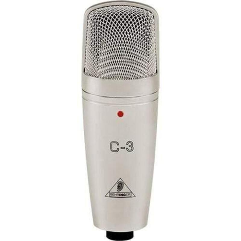 BEHRINGER C3 DUAL-DIAPHRAGM STUDIO CONDENSER MICROPHONE