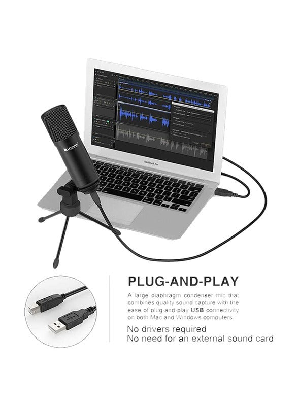 FIFINE K730 USB COMPUTER PC CONDENSER MICROPHONE