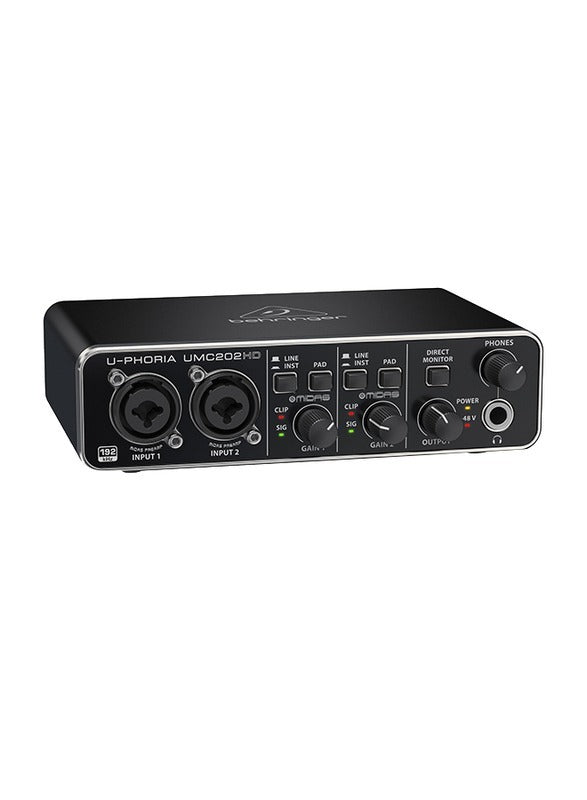 BEHRINGER UMC202 HD USB AUDIO INTERFACE HD