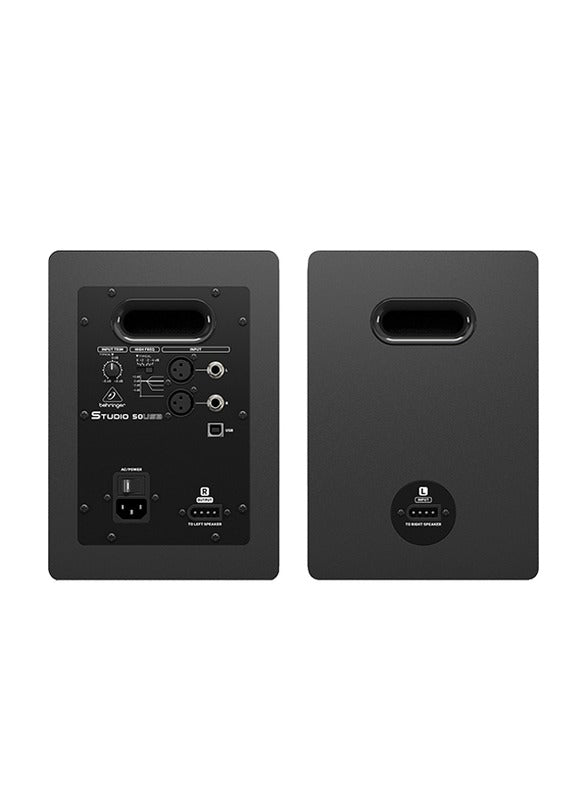 BEHRINGER STUDIO 50USB 5 INCH POWERED STUDIO MONITORS WITH USB
