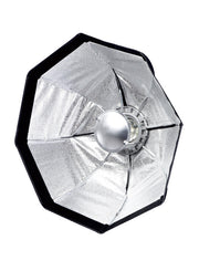 NICEFOTO BDSG-50CM BEAUTY DISH SOFTBOX WITH GRID BLK/SLV
