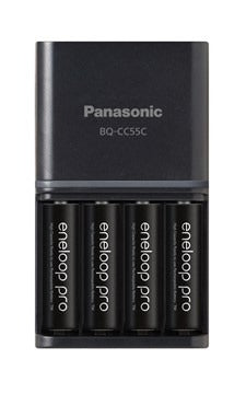 PANASONIC ENELOOP PRO HIGH CAPACITY POWER PACK WITH CHARGER -KJ55HCC40H