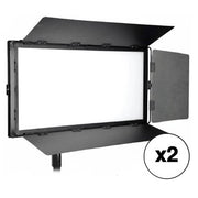 Ledgo T2880LMCIII Large Bi-Color Ultra Soft LED Studio 2-Light Kit