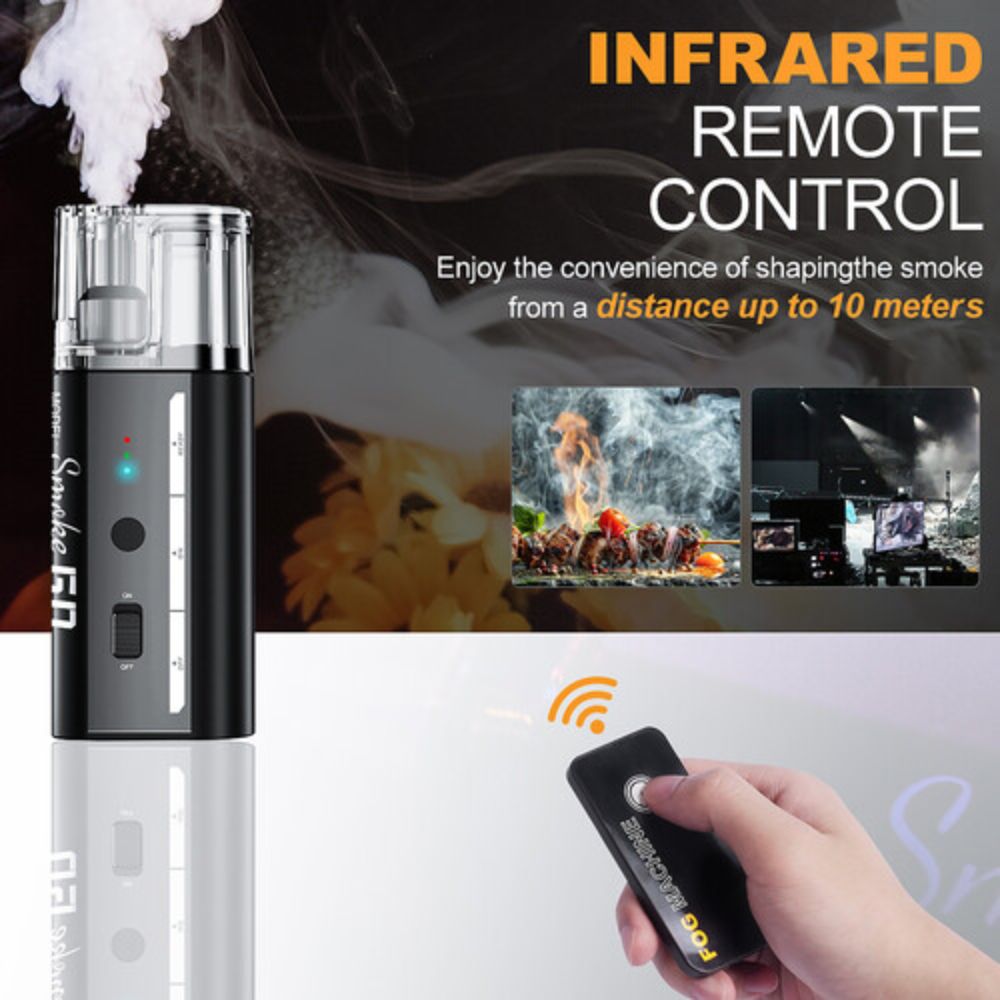Lensgo Smoke Go All-in-One Handheld Fog Machine (30W)
