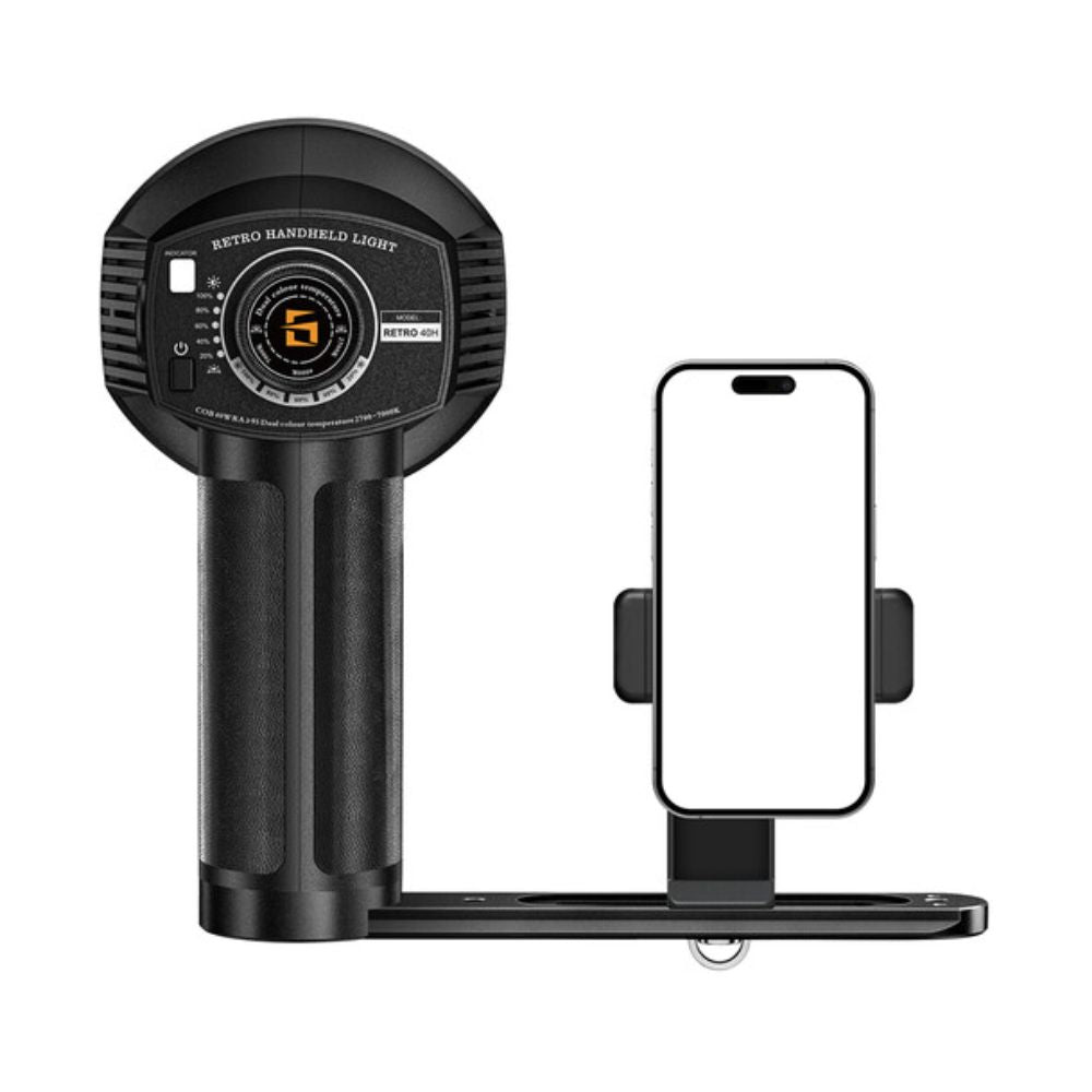 LensGo 40H Retro Handheld Video Light