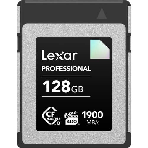Lexar 128GB Professional CFexpress™ Type-B card DIAMOND Series