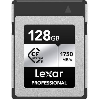 Lexar 128GB Professional CFexpress™ Type B card Silver Serie
