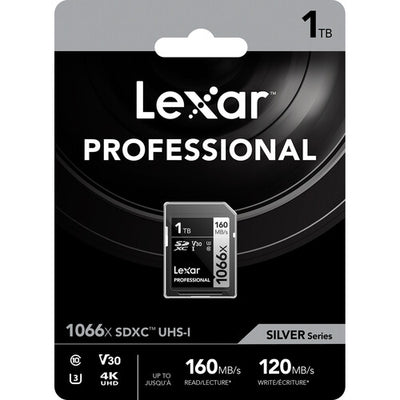 Lexar Professional 1066X SDXC UHS-I Cards (64 GB-1 TB) - 1 TB