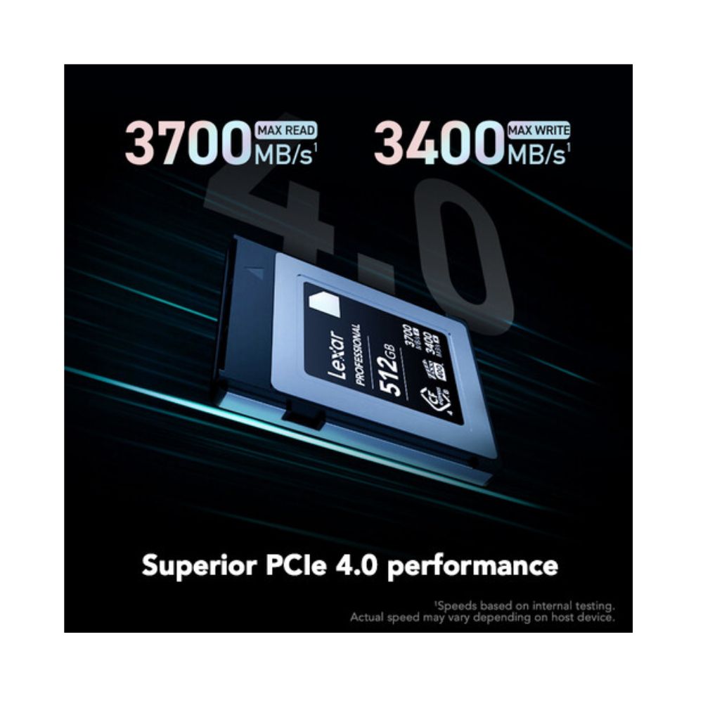 Lexar 512GB Type B Diamond CFexpress Memory Card