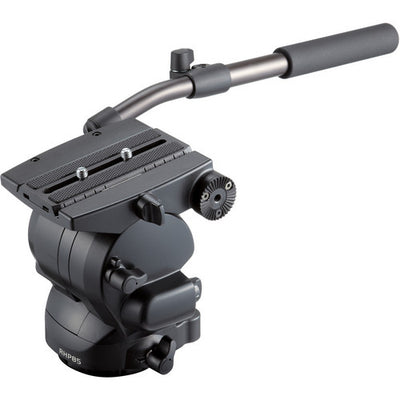 Libec RHP85 Fluid Head with PH-8B Extendable Pan Handles