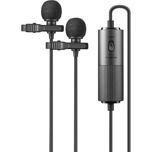 Godox Dual wired Lavalier Microphone