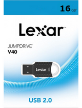 16GB Lexar® JumpDrive® V40 USB 2.0 Flash Drive