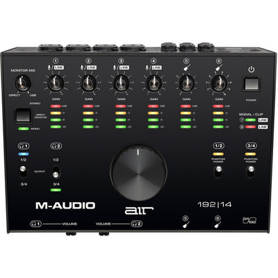 M-Audio AIR 192|14 USB 8x4 Audio Interface with MIDI