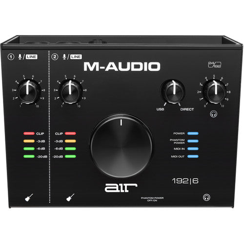 M-Audio AIR 192|6 USB 2x2 Audio Interface with MIDI